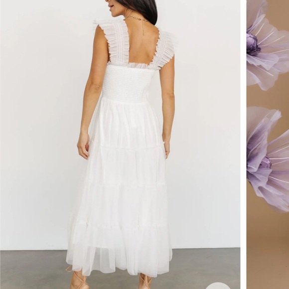 Baltic Born Emma Smocked Tulle Dress - Picture 6 of 9